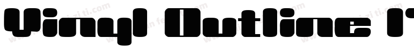 Vinyl Outline ITC Std字体转换